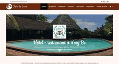 Desktop Screenshot of clair-de-lune-nosybe.com