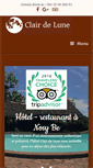 Mobile Screenshot of clair-de-lune-nosybe.com